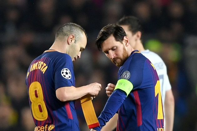 Ảnh bài viết Messi đã chọn được người kế nhiệm Iniesta