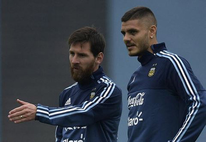 Messi lập phe cánh, loại Icardi khỏi tuyển Argentina