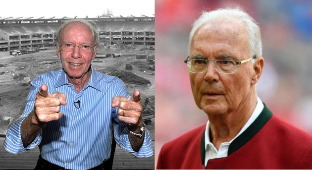 Đếm ngược 2 ngày World Cup: Mario Zagallo và Franz Beckenbauer