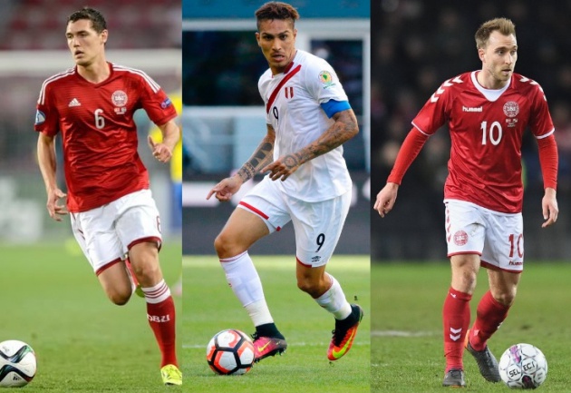 3 cầu thủ đáng xem nhất trận Peru vs Đan Mạch