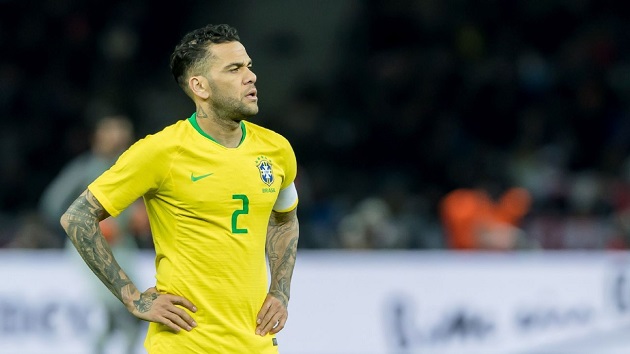 Ảnh bài viết Brazil có thấy nhớ Dani Alves?