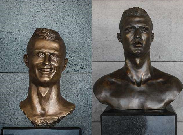 Ảnh bài viết Tượng đồng 'vạn người chê' của Ronaldo đã bị hạ bệ