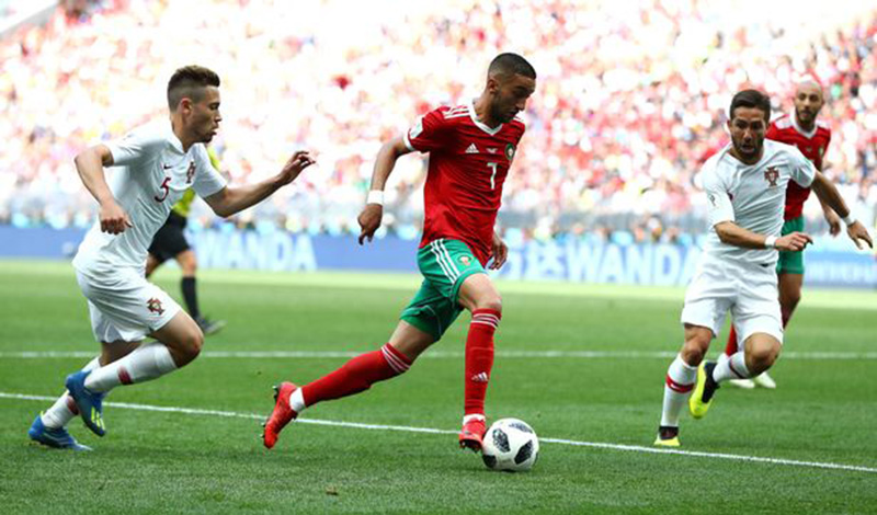 Ảnh bài viết Bồ Đào Nha lộ 'tử huyệt' trong trận gặp Morocco