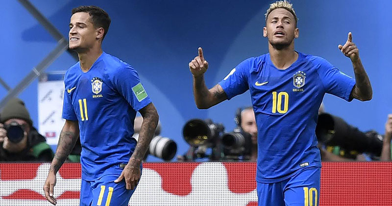Ảnh bài viết Brazil suýt... bể kèo: Gọi tên Coutinho và kịch sĩ Neymar!