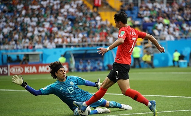 Ảnh bài viết TRỰC TIẾP Hàn Quốc 1-2 Mexico: Son Heung Min lập siêu phẩm (KẾT THÚC)