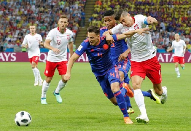 Ảnh bài viết TRỰC TIẾP Ba Lan 0-3 Colombia: Cuadrado nổ súng (KẾT THÚC)