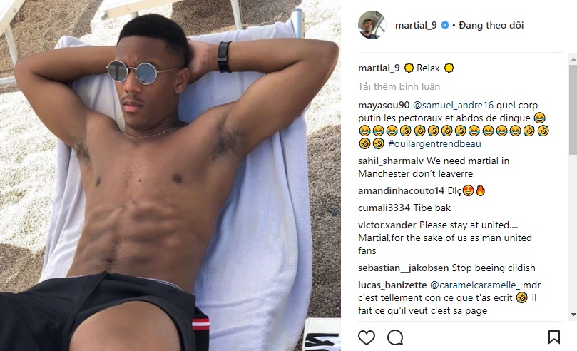 Ảnh bài viết Martial và dàn sao Man Utd làm gì khi không dự World Cup?