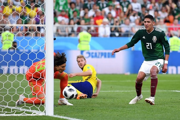 Ảnh bài viết TRỰC TIẾP Mexico 0-3 Thụy Điển: Alvarez đốt lưới nhà (KẾT THÚC)
