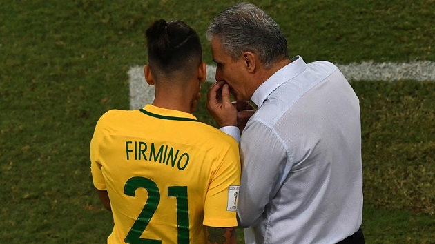 Để đánh bại Mexico, HLV Tite nên dùng Firmino