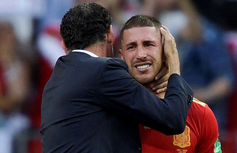 Khoảnh khắc mềm yếu của Ramos thành trò cười trên mạng xã hội