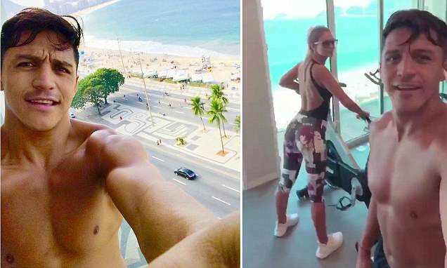 Ảnh bài viết Sanchez cùng bạn gái khổ luyện, quyết đưa M.U lên đỉnh