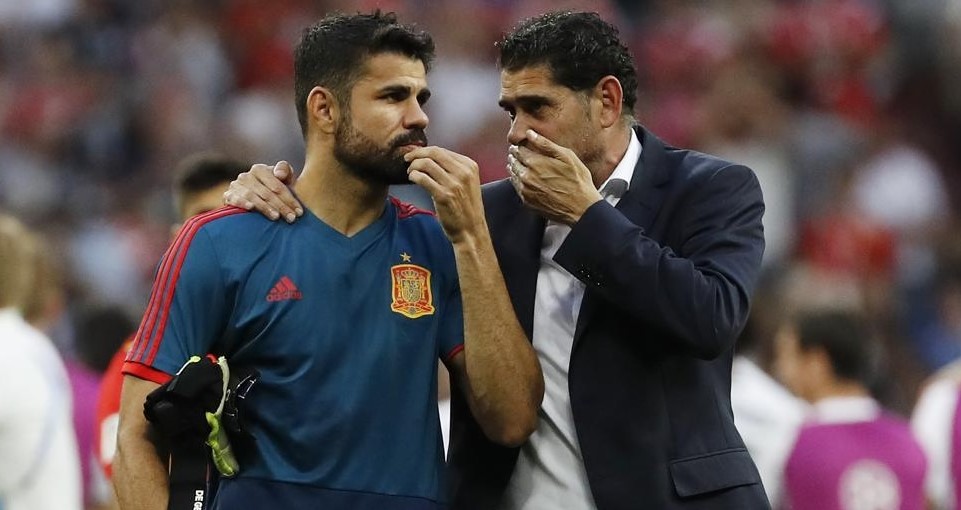 TIẾT LỘ: Tây Ban Nha bị loại do HLV Hierro không nghe lời Diego Costa