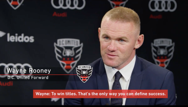 Rooney lần đầu chia sẻ về lý do anh đến với DC United