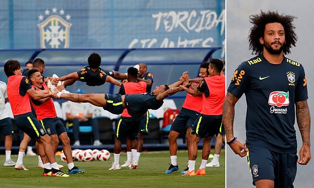 Ảnh bài viết Sân tập đón 3 trụ cột trở lại, Brazil sẵn sàng chiến Bỉ