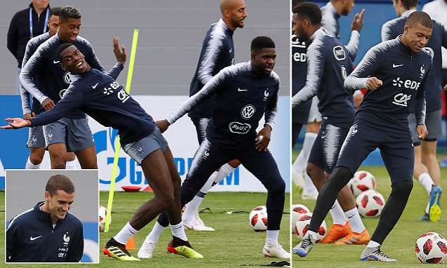 Ảnh bài viết Pogba & Mbappe 'song kiếm hợp bích', Pháp chờ đấu Uruguay