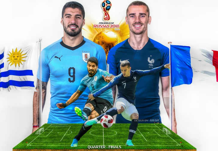 Ảnh bài viết Những điểm nóng trong trận đại chiến Uruguay vs Pháp