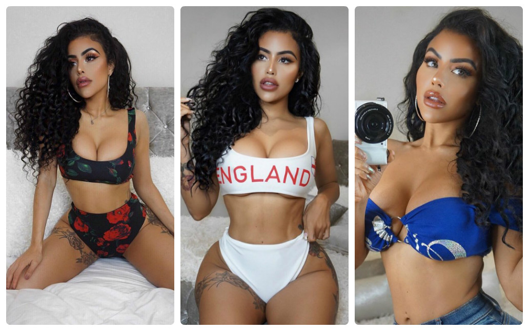 Chloe Saxon - Mỹ nữ khoe vòng một táo bạo vì Tam sư