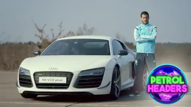 Ảnh bài viết Ngoài đá bóng giỏi, Hazard còn có bộ siêu tập xế hộp "vạn người mê"