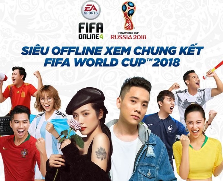 SIÊU OFFLINE FIFA ONLINE 4 - Xem chung kết World Cup 2018