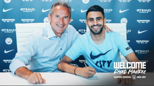 CHÍNH THỨC: Riyad Mahrez cập bến Man City