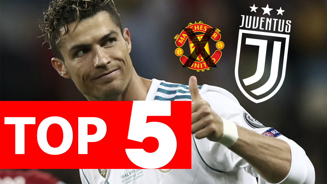 Top 5 lý do Ronaldo bỏ MU, chọn Juventus