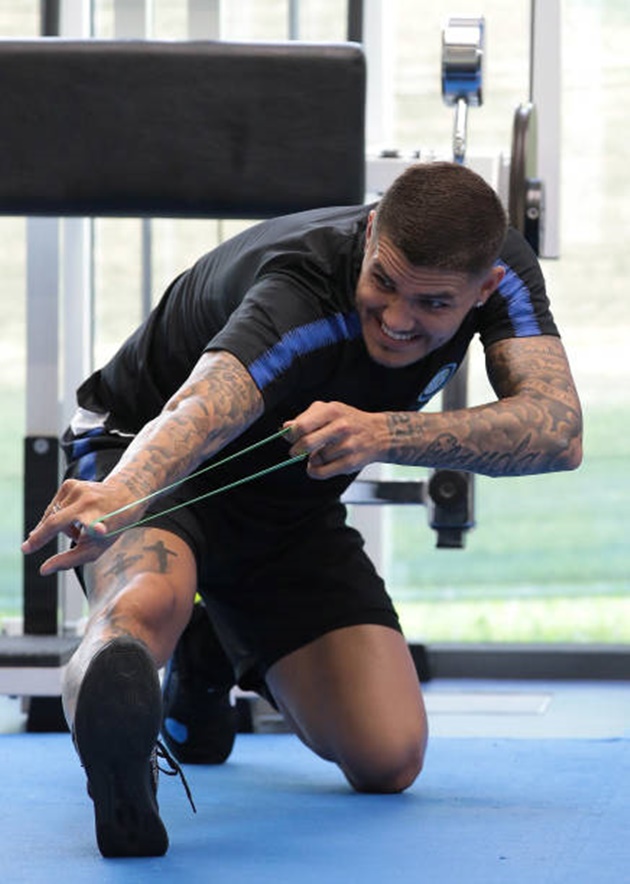 Ảnh bài viết Icardi cực kì tinh nghịch trong ngày Inter hội quân