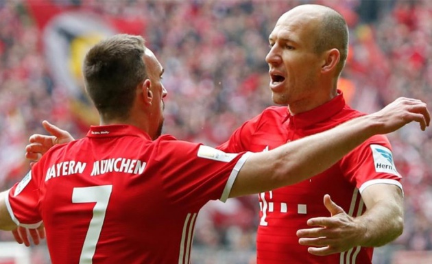 Ảnh bài viết Bayern nhắm sao 75 triệu bảng của MU "kế vị" Robben, Ribery