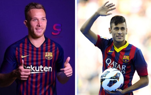 Arthur: "Neymar nói những điều tuyệt vời về Barcelona"
