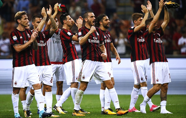 CHÍNH THỨC: AC Milan vẫn sẽ góp mặt tại Europa League 2018/19