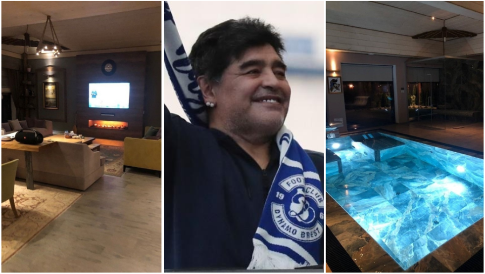 Sang Belarus, Maradona sẽ sống như hoàng đế tại biệt thự triệu đô