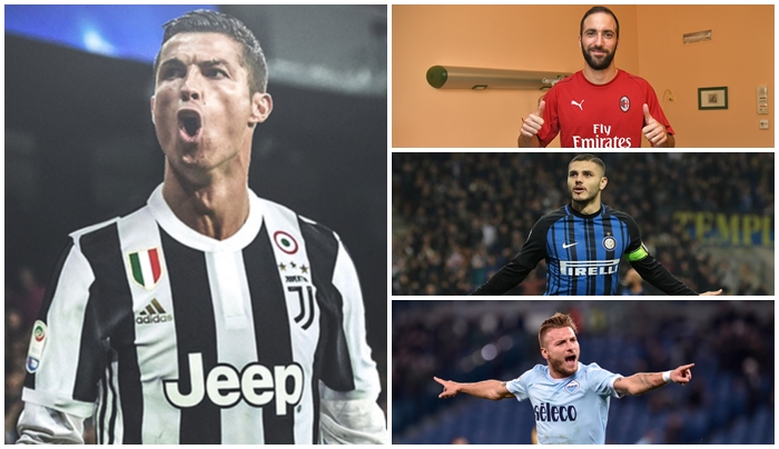 4 cái tên thách thức Ronaldo cho cuộc đua Capocannoniere