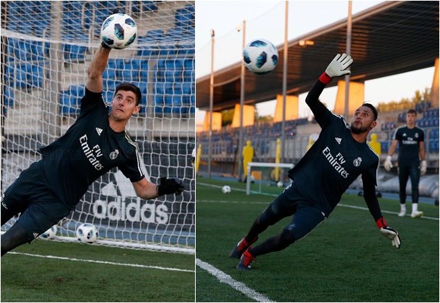 Ảnh bài viết Courtois đọ găng với Navas; Modric đập tan tin đồn ra đi