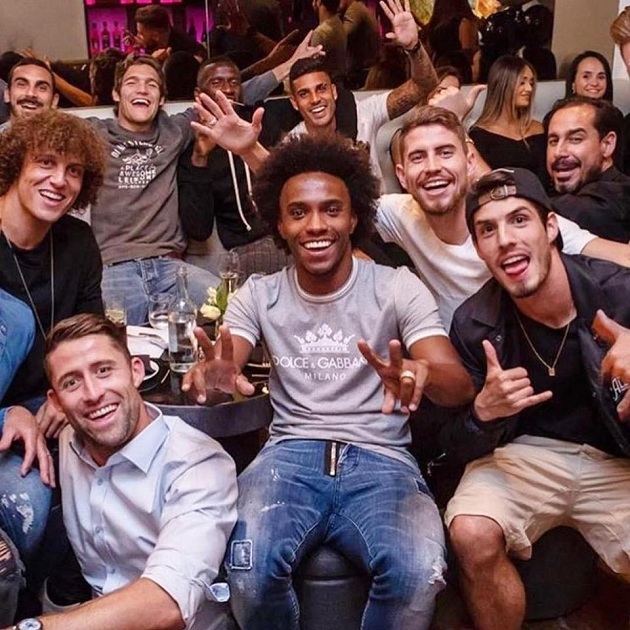 Ảnh bài viết Dàn sao Chelsea tề tựu đông đủ ở sinh nhật lần 30 của Willian