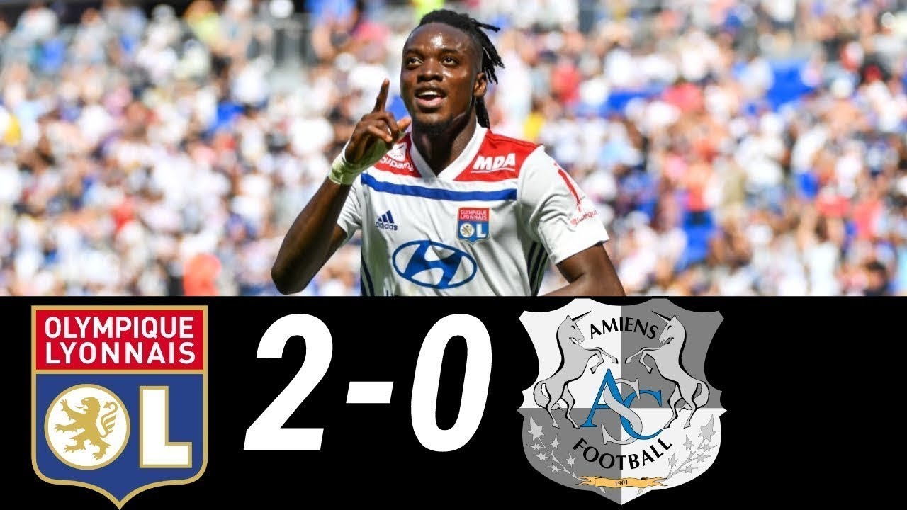 Highlights: Lyon 2-0 Amiens (Vòng 1 giải VĐQG Pháp)