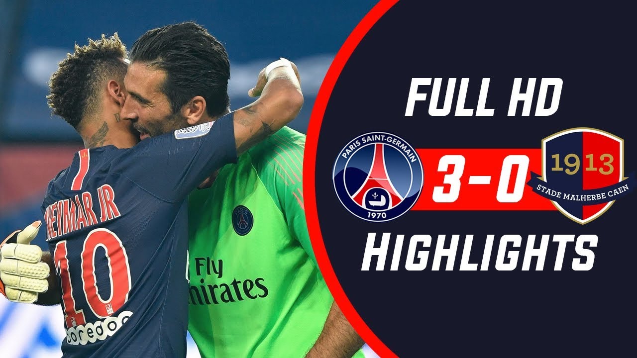 Highlights: PSG 3-0 Caen (Vòng 1 giải VĐQG Pháp)