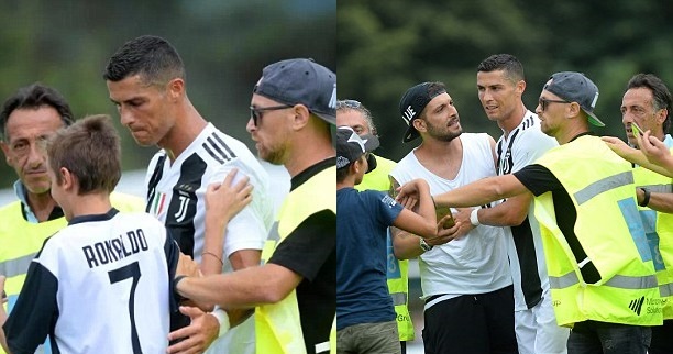 Ảnh bài viết NHM vây lấy Ronaldo, trận đấu của Juventus hủy sớm 20 phút