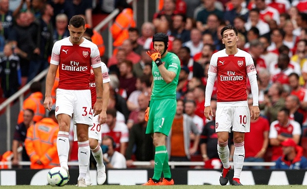 Ảnh bài viết Phản ứng cho thấy Ozil không nên có tên trong đội hình chính của Arsenal