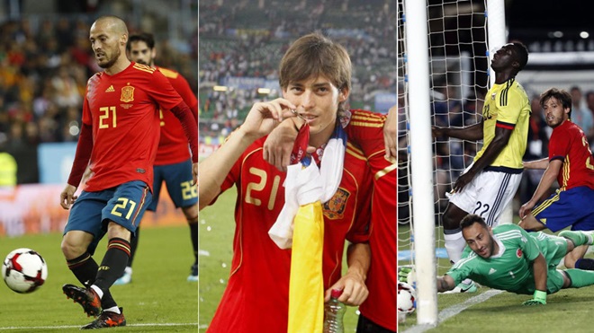 Ảnh bài viết Những khoảnh khắc ấn tượng nhất của David Silva trong màu áo Tây Ban Nha