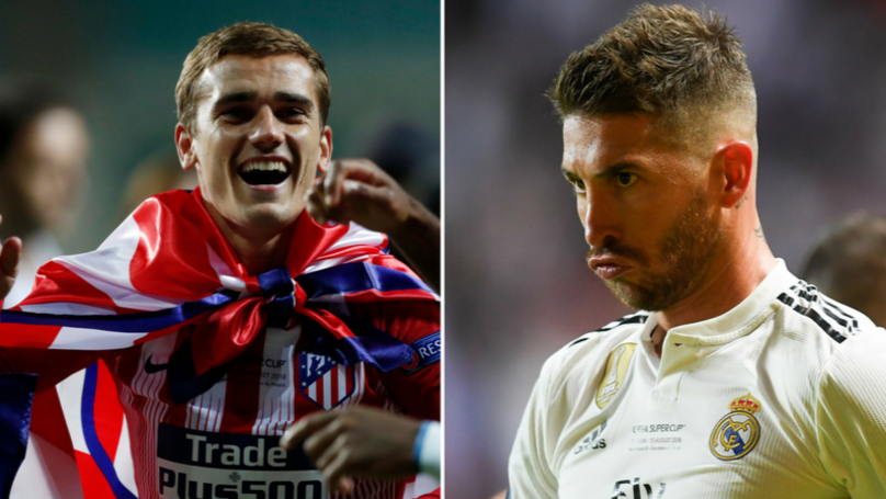 Ảnh bài viết Griezmann khiến Ramos "bẽ bàng" sau chức vô địch siêu cúp châu Âu