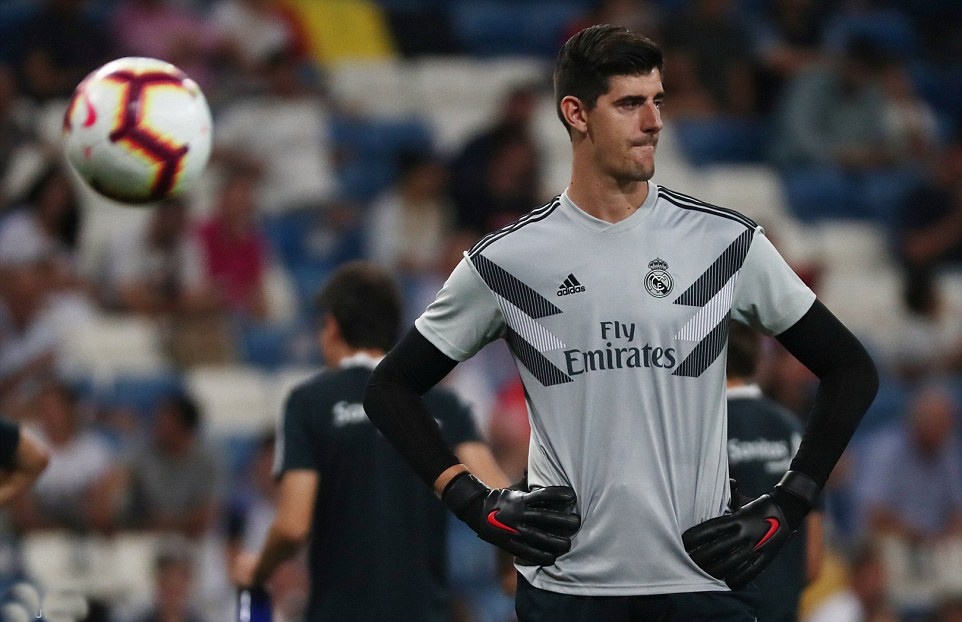 Ảnh bài viết Bị đày trên ghế dự bị, Thibaut Courtois khó chịu ra mặt