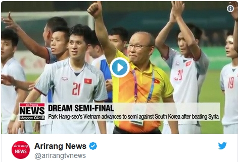Truyền hình Hàn Quốc nói trận gặp Olympic Việt Nam là 'bán kết trong mơ'