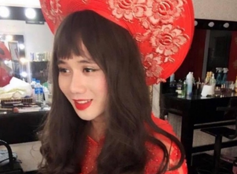 Minh Vương gây sốt khi hóa thân thành... cô dâu cực xinh