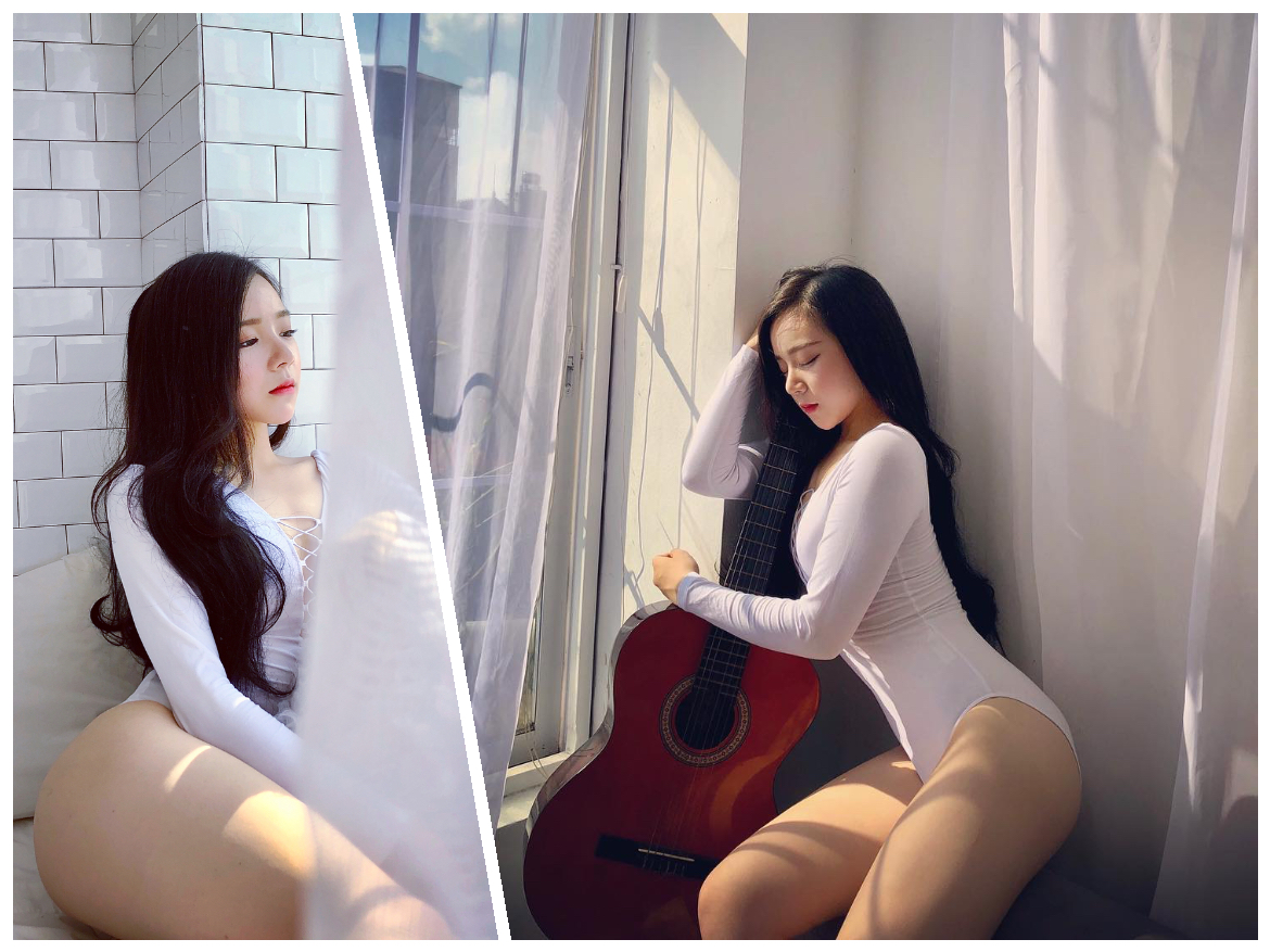 Trước trận đấu cuối của U23 Việt Nam, hotgirl 'ngủ gật' thả thính bằng... ảnh nóng