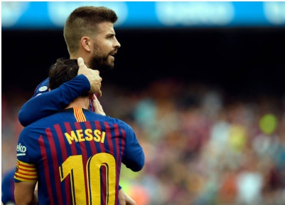 Ảnh bài viết Pique hậm hực vì không được Messi nhường quyền sút phạt đền