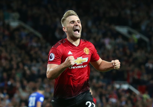 Thi đấu "lên đồng", Luke Shaw được Man Utd vinh danh