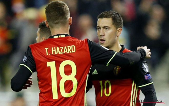 Ảnh bài viết 5 điểm nhấn Scotland 0-4 Bỉ: "Song kiếm hợp bích" anh em nhà Hazard
