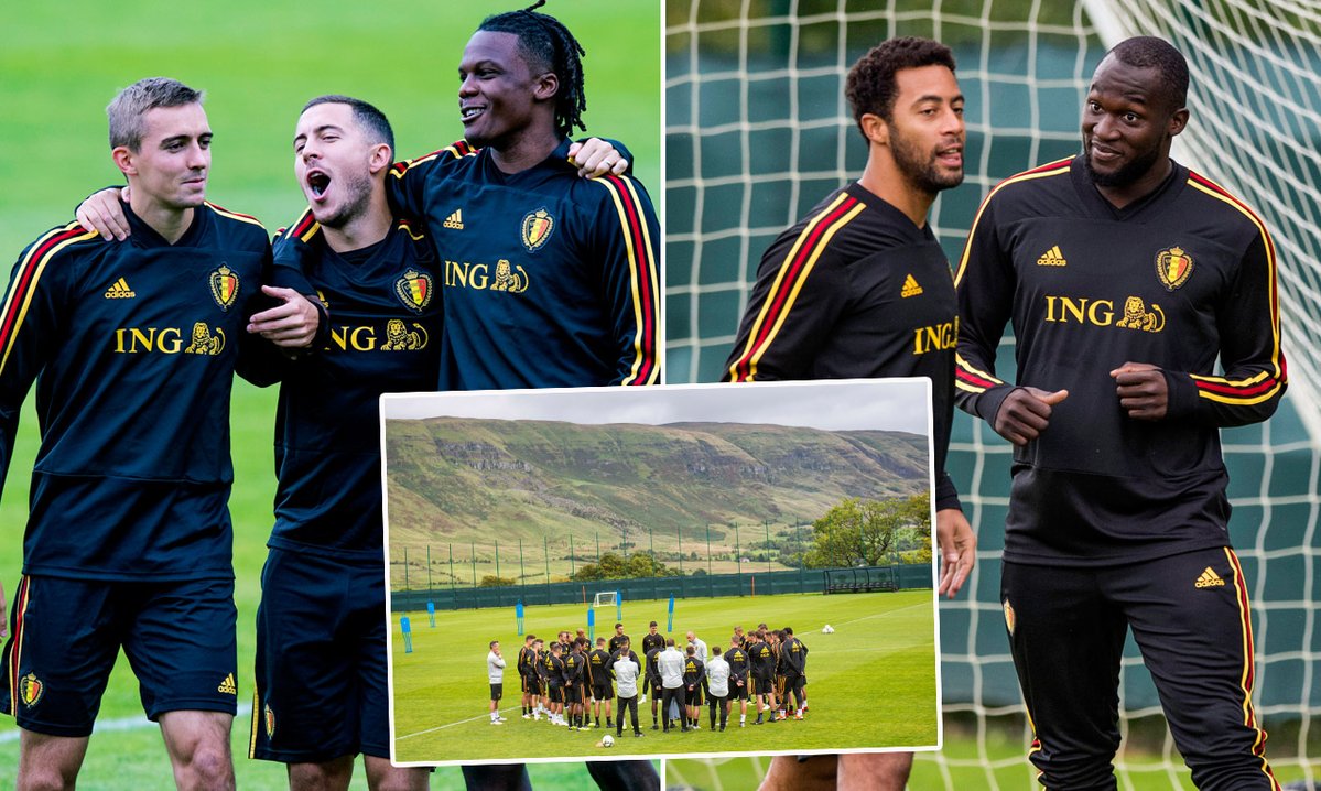 Ảnh bài viết Lukaku lộ biểu cảm khó đỡ trên sân tập tuyển Bỉ