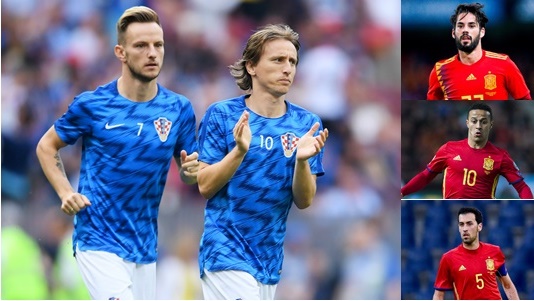 01h45 ngày 12/09, Tây Ban Nha vs Croatia: Đại chiến giữa các siêu tiền vệ