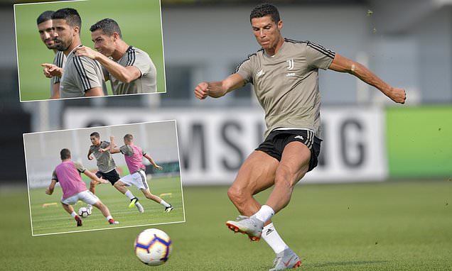 Ảnh bài viết Một buổi tập đủ để thấy Ronaldo nôn nóng ghi bàn ra sao