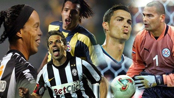Top 10 "quái kiệt" nổi tiếng nhất bóng đá thế giới trên chấm đá phạt trực tiếp